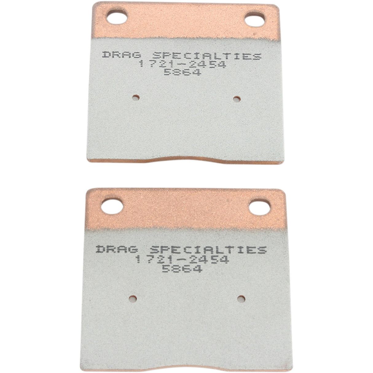 Drag Specialties Premium Sintered Metal Brake Pads HDP304 For Harley Motorcycles 1973-1999