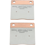 Drag Specialties Premium Sintered Metal Brake Pads HDP304 For Harley Motorcycles 1973-1999