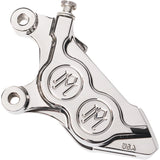 PERFORMANCE MACHINE (PM) 1701-0672 0052-2425-CH 4-Piston Caliper - Chrome - Left Front
