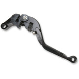 PSR GP Folding Adjustable Clutch Lever Black - 00-01622-22 For Suzuki Motorcycles 2009-2024 | Yamaha Motorcycles 2015-2025