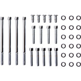 GARDNER-WESTCOTT 2401-0299 P-10-15-08 Primary and Derby Cover Bolt Kit Bolt Kit - Primary/Derby Cover - Socket-Head - Chrome