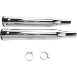COBRA 1801-0705 6080 RPT 3" Slip-On Mufflers - 3" RPT Mufflers for '07-'13 XL - Chrome
