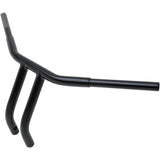 DRAG SPECIALTIES 0601-4289 1-1/4" Buffalo T-Bar inverted - tbw - black