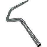 FAT Baggers INC. 1-1/4" EZ Install Round Top Handlebar 8" Chrome - 903008 For Harley Softail Low Rider 2018-2023