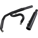 Bassani Xhaust Road Rage 2-Into-1 Exhaust System Black - 1F78TB For Harley Touring 2017-2026