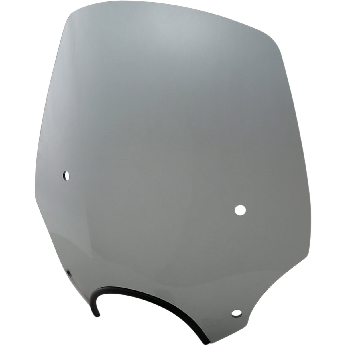 MEMPHIS SHADES 2311-0068 MEP5213 El Paso Sportshield — 7" - El Paso Windshield - 17" - 7" Headlight Cutout - Black Smoke