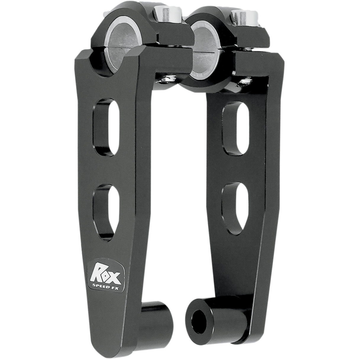 ROX SPEED FX 0602-0442 1R-P5SEK Elite Pivoting Handlebar Risers for 7/8" and 1-1/8" Handlebars Risers - Pivot - Elite - 5" - Black
