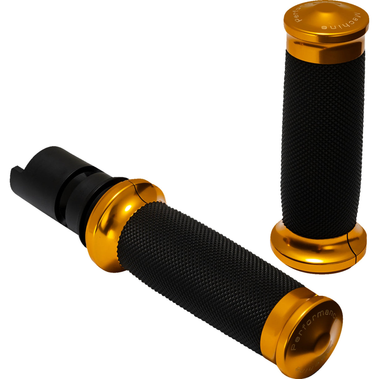 Performance Machine Contour Grips - 0063-2105M-G For Harley Motorcycles 2024-2026