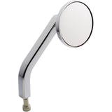 JOKER MACHINE 0640-1520 03-053-3R No. 2 OE 2-1/4" Round Mirror - Side View - Round - Chrome - Right