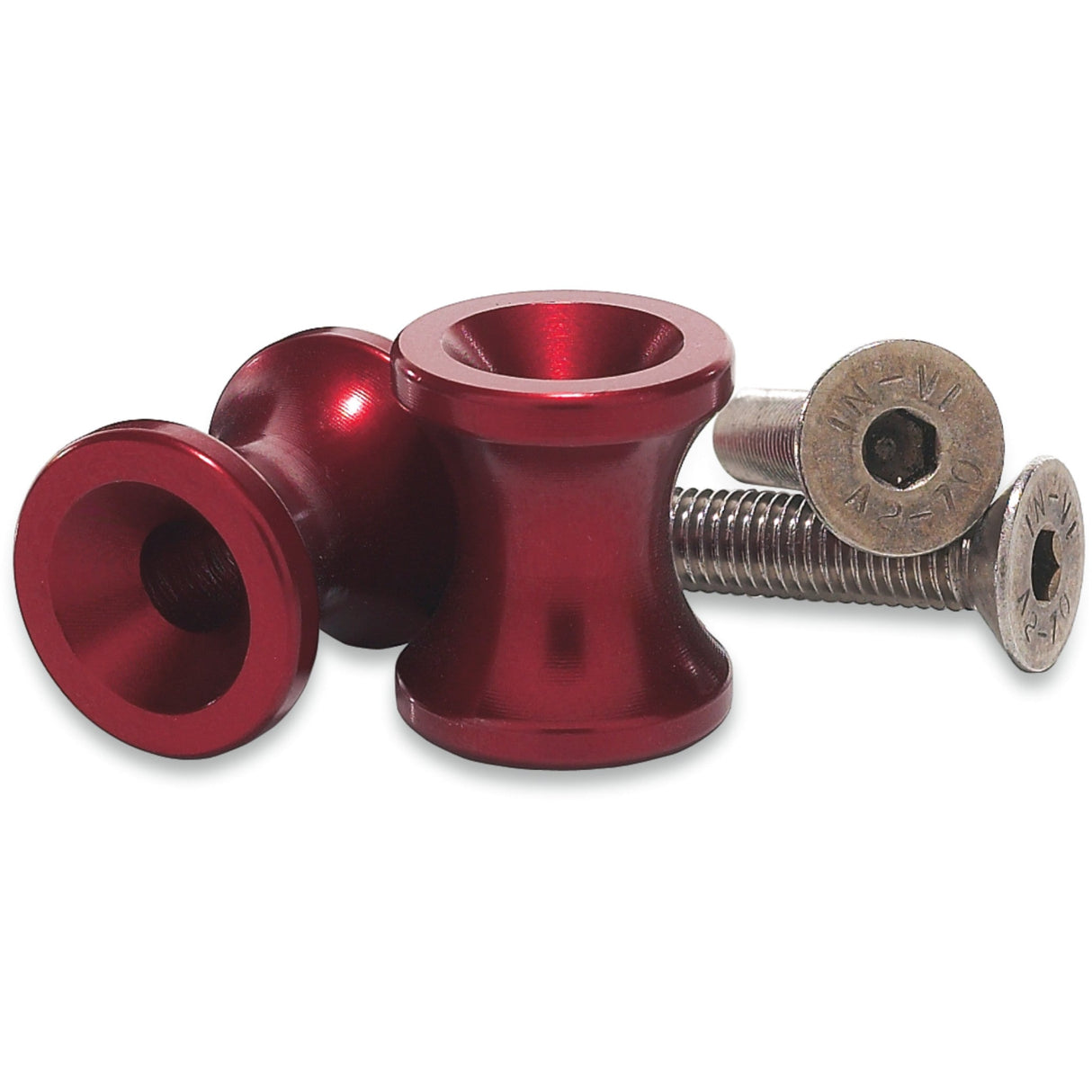VORTEX 1303-0015 SP402R Swingarm Spools Swingarm Spool - Red - 10 mm