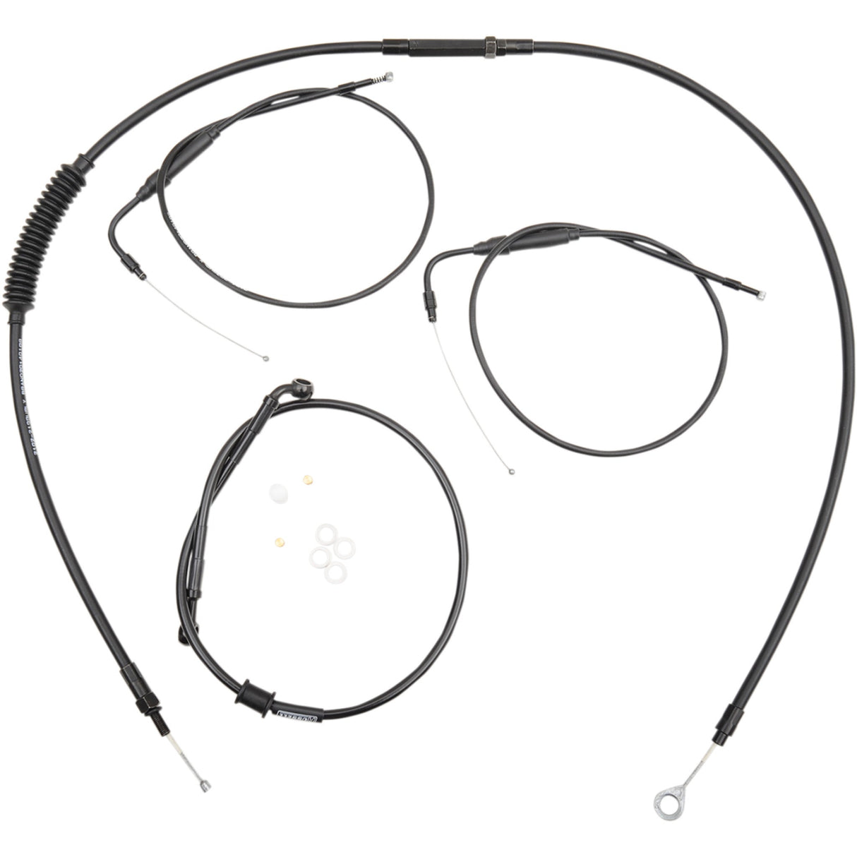 BURLY BRAND 0610-0751 B30-1099 Handlebar Cable and Brake Line Kit for Clubman Handlebars