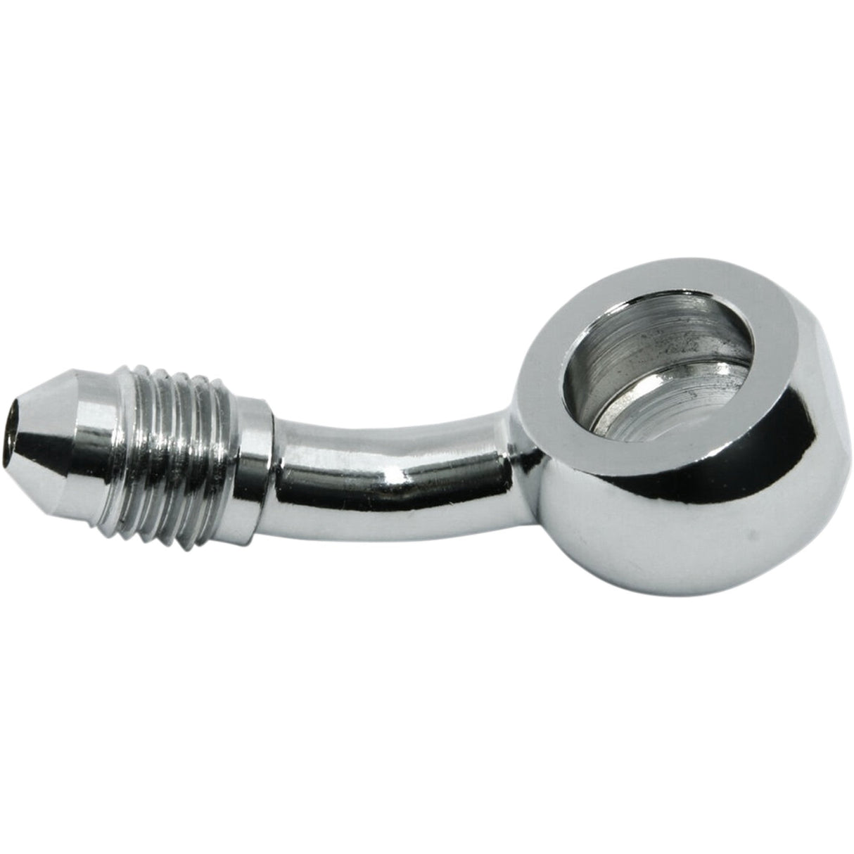MAGNUM SHIELDING -3 AN Banjo Fitting - AN3 Chrome