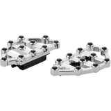 Arlen Ness MX Billet Floorboards Chrome - 06-895 For Harley Motorcycles 1980-2026