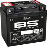 Bs Battery SLA Battery - 300880 For BMW Motorcycles 1973-1996 | Moto Guzzi Motorcycles 1977-2005 | Ducati 860 / 900 Darmah 1975-1979