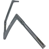 FAT Baggers INC. 1-1/4" EZ Install Flat Top Handlebar 12" Chrome - 707012 For Harley Motorcycles 1986-2023
