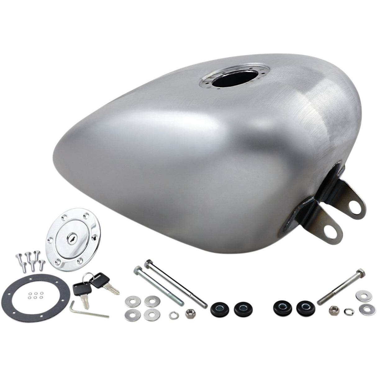 Drag Specialties Gas Tank With Chrome Aero-Style Gas Cap 3.3 Gallons Sportster For Harley Sportster 1982-1994