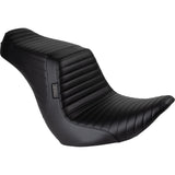 LePera Tailwhip Up Front Seat Pleated Black - LYRU-580PT For Harley Softail 2018-2024