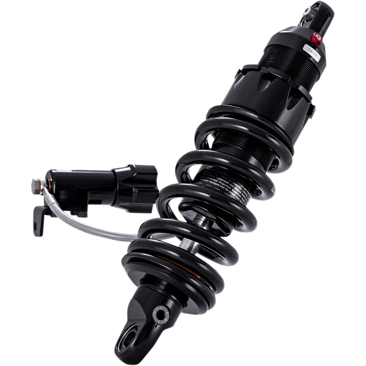 PROGRESSIVE SUSPENSION 1310-1862 465-5050B 465 Series Shock with Remote Adjustable Preload - 465 Series Shocks with Rap - Black - Heavy-Duty - 12.2"