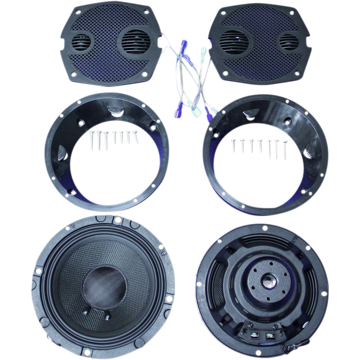 J & M Rokker® Speaker - HC13-6712GTMXXR For Harley Touring 1998-2013