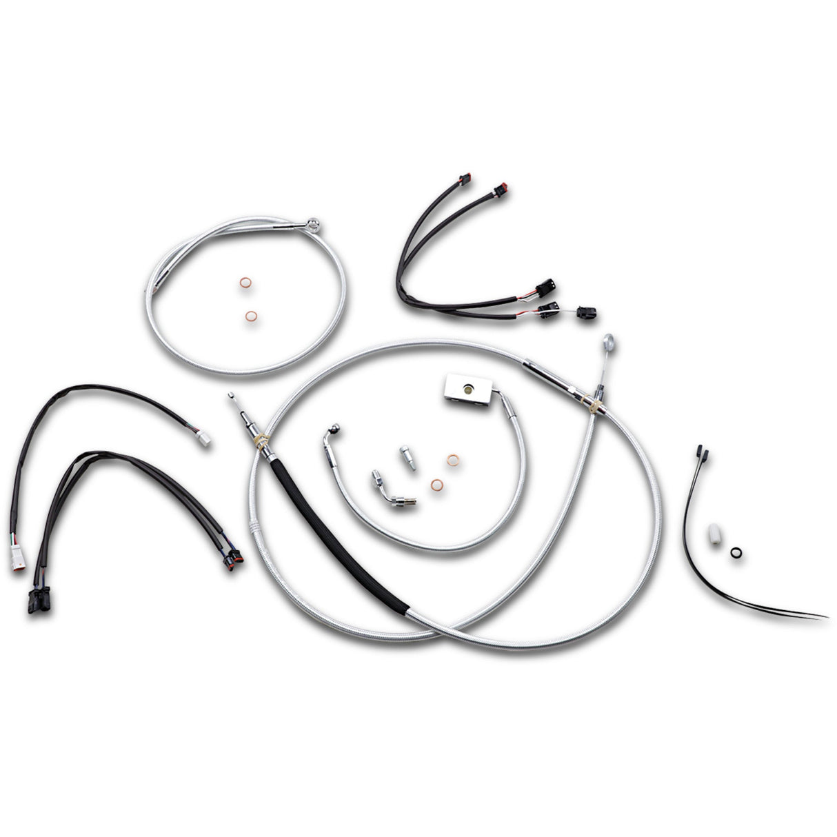 Magnum Shielding Cable Kit - 387942 For Harley Softail 2018-2024