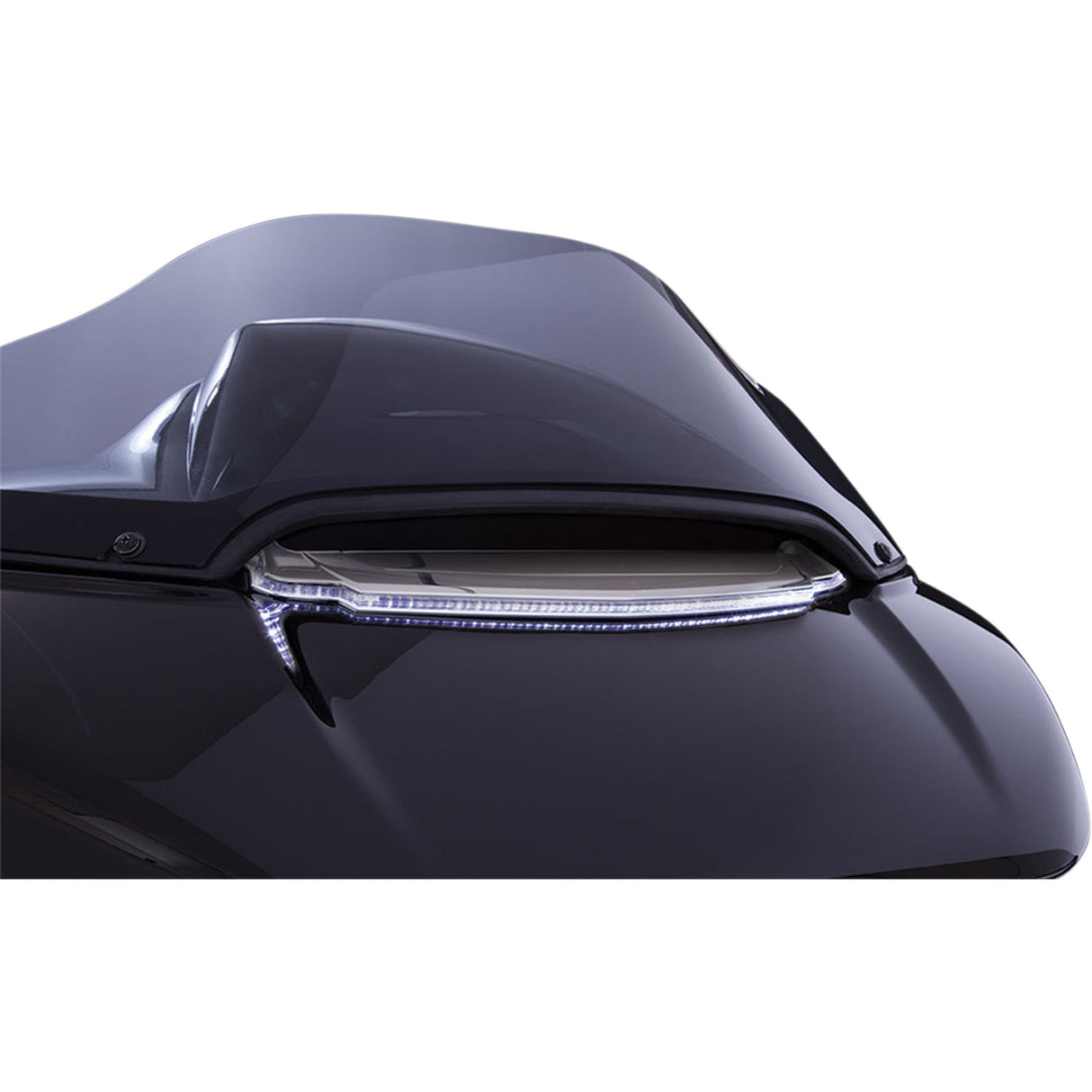 CIRO 2040-2213 40020 LED Lighted Fairing Vent Trim - Chrome