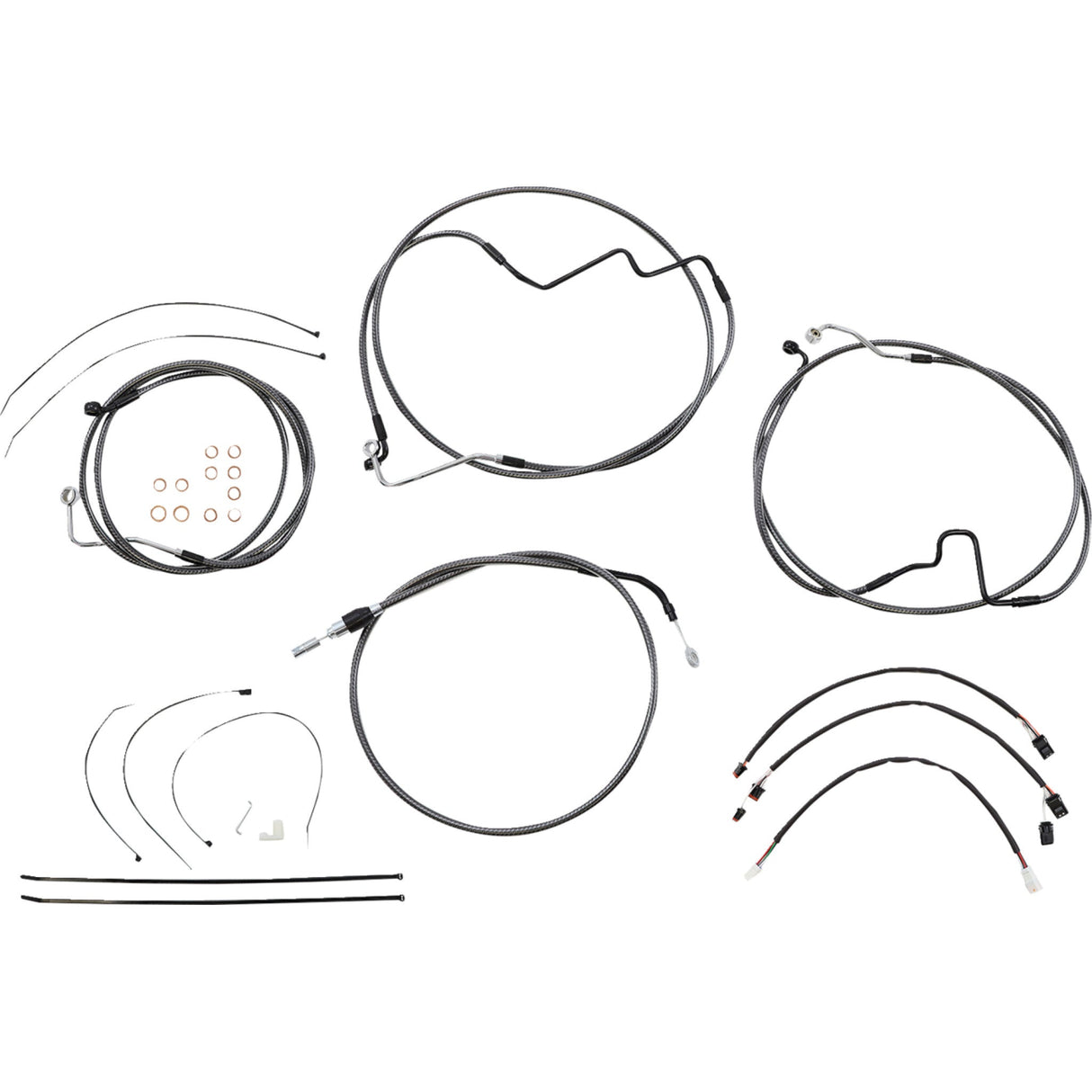MAGNUM SHIELDING 0662-1084 7871191 KARBONFIBR Designer Handlebar Installation Kit