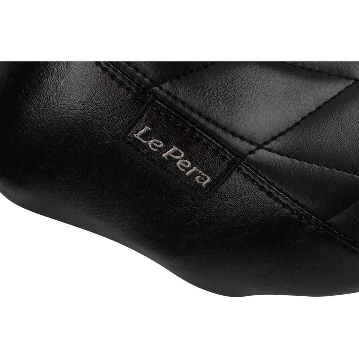 LePera Bare Bones Solo Seat Diamond Stitch - LV-005DM For Harley Touring 2023-2026