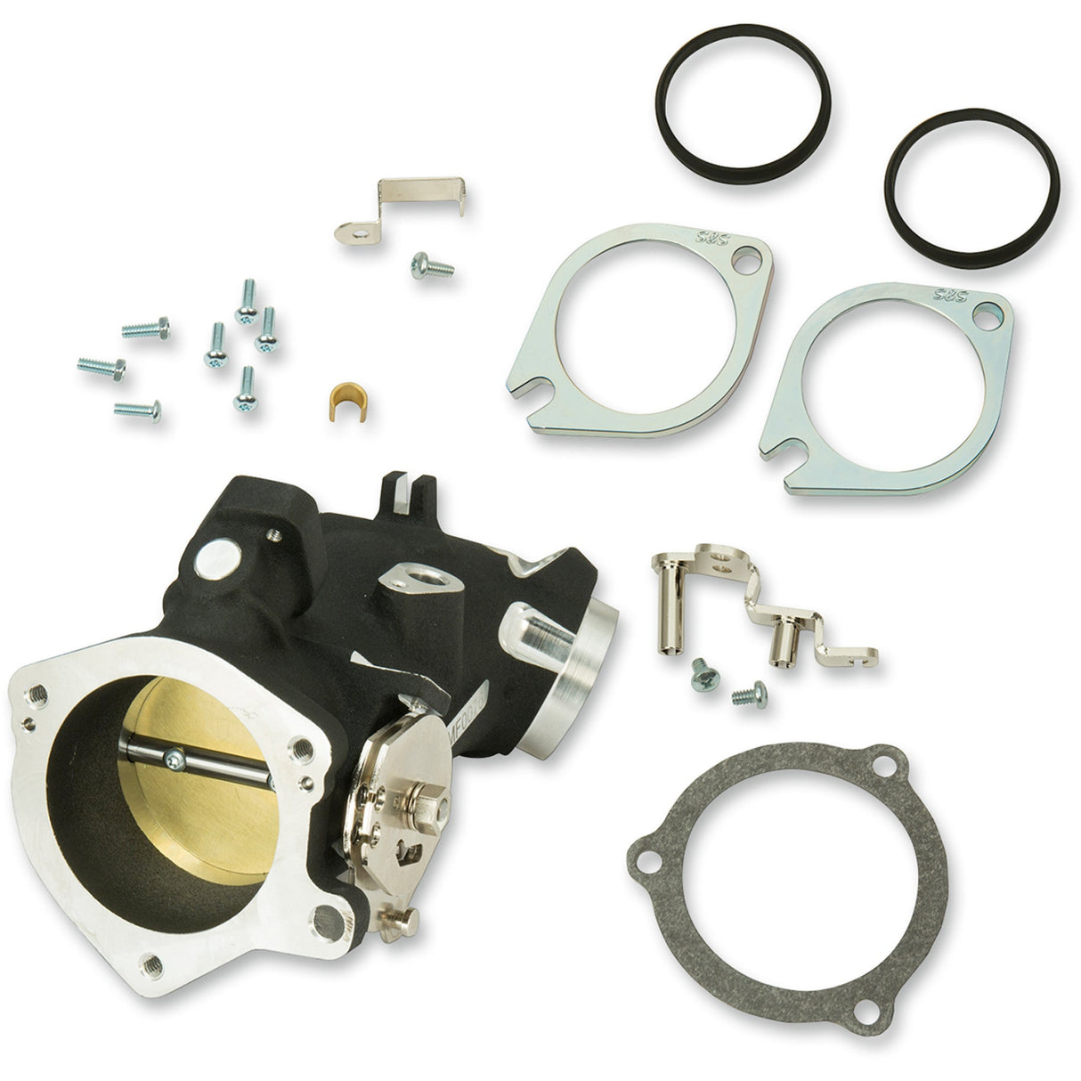 S&S Cycle Throttle Hog Cable Operated Throttle Body Kit Black 58 Mm - 170-0346 For Harley Motorcycles 2006-2017