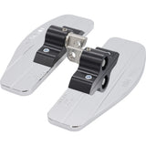 Thrashin Supply CO. Mini Floorboards Chrome - TSC-2025-3 For Harley Motorcycles 1980-2019