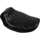 LePera Bare Bones Solo Seat Diamond Stitch - LV-005DM For Harley Touring 2023-2026