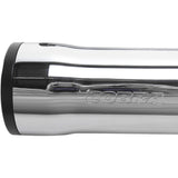 Cobra Slip-On Mufflers With Race-Pro Tips 3" Chrome - 6056 For Harley Dyna 2008-2017