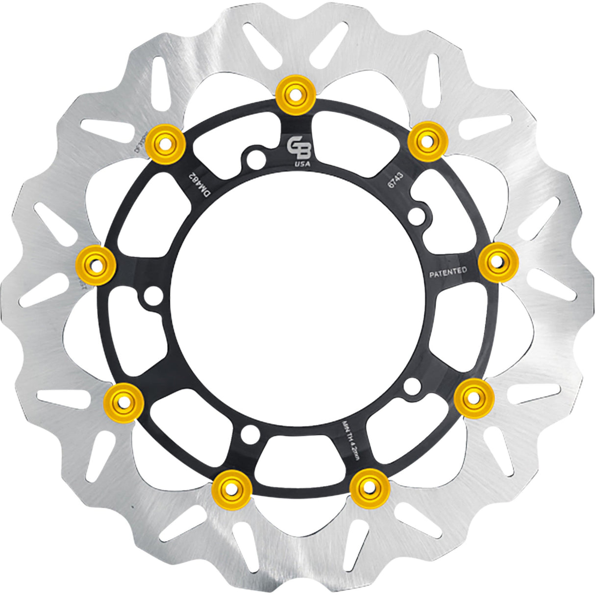 GBRAKES 1710-4962 GBDU042 Brake Rotor