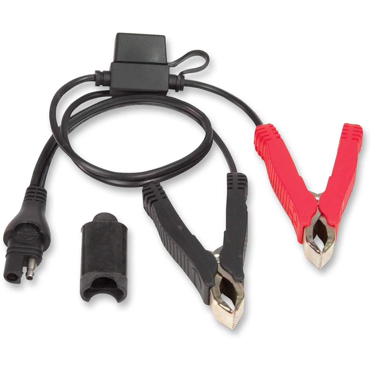 TECMATE 3807-0335 O-14 Battery Clips O-04 Charger Cord - SAE to Fused Battery Clips