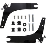 Cobra Detachable Backrest Kit 14" Black Softail - 602-2046B For Harley Softail 2018-2019