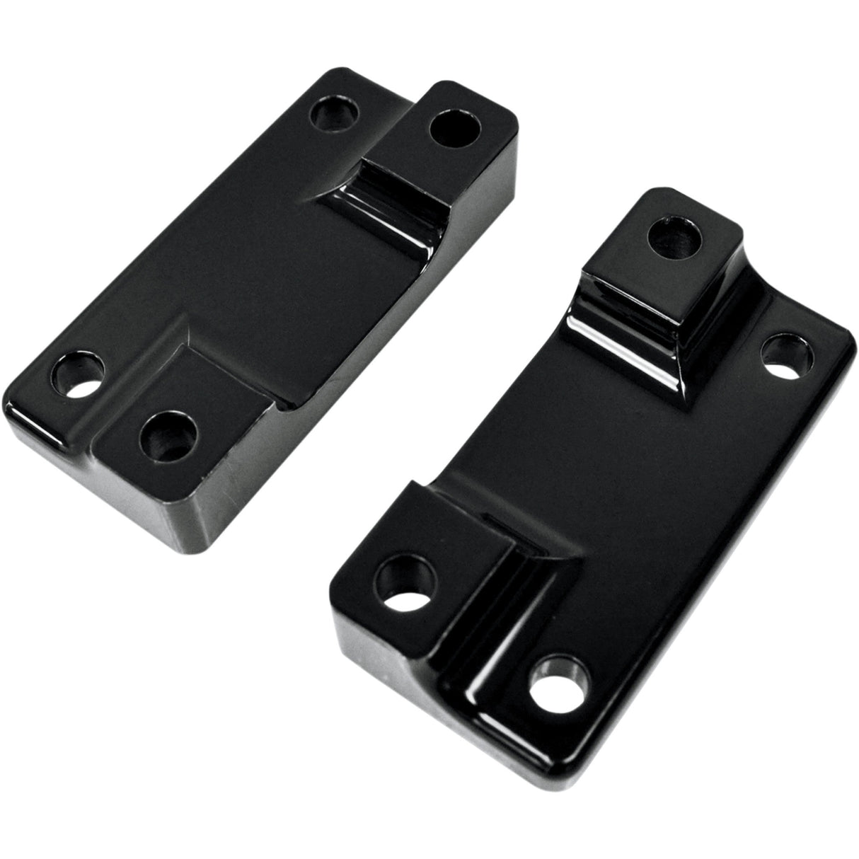 DRAG SPECIALTIES 1410-0064 Fender-To-Fork Adapter s - gloss black