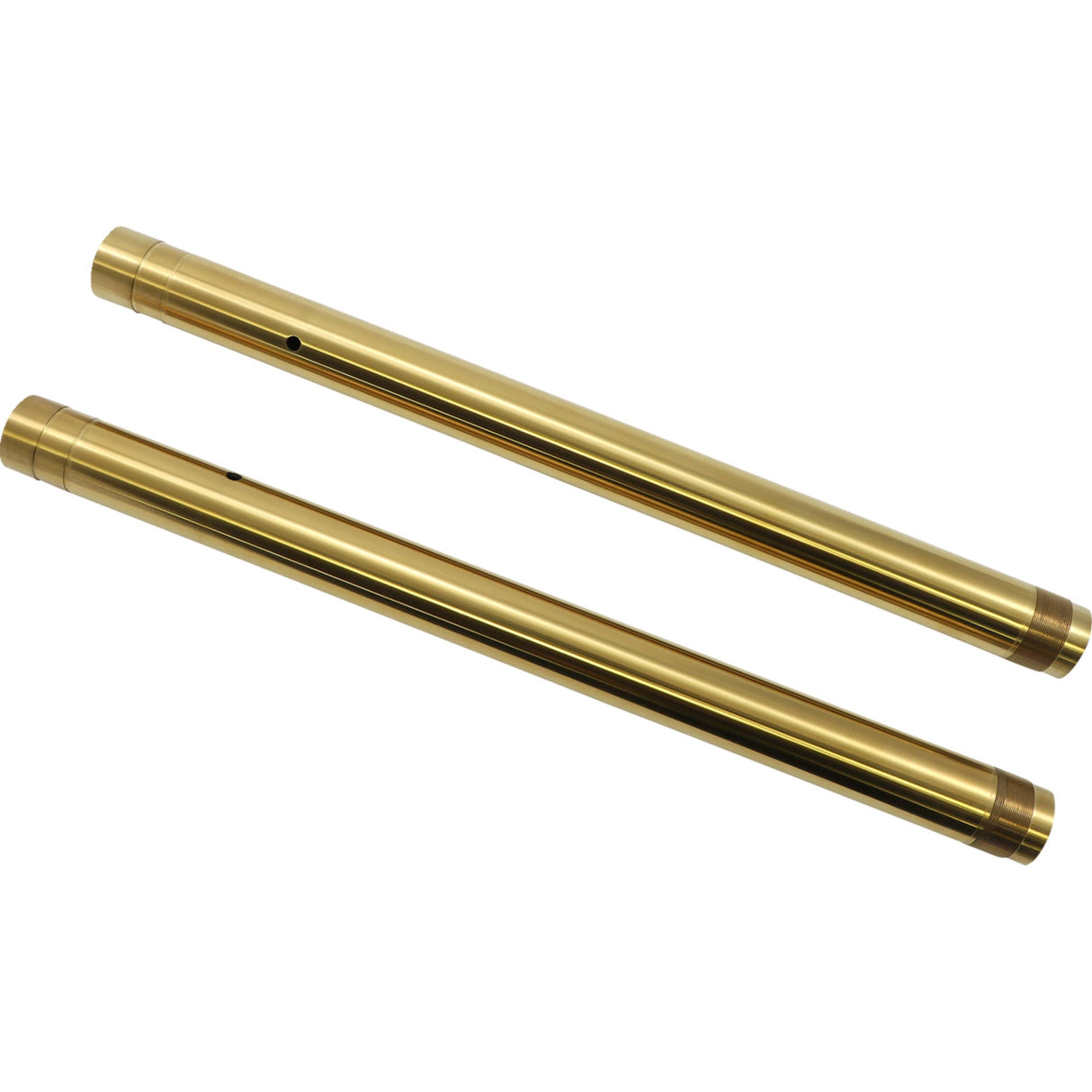 CUSTOM CYCLE ENGINEERING 0404-0576 710072 Gold Fork Tubes Inverted Fork Tubes - 43 mm - Stock - Gold