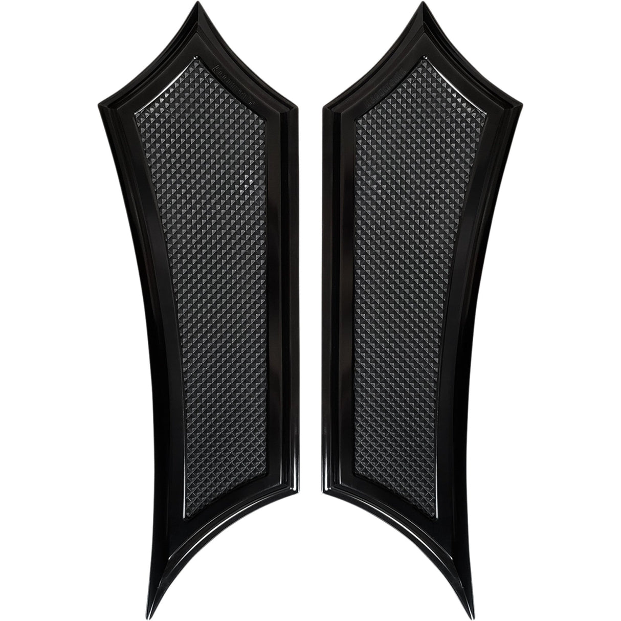 Accutronix Instigator Extended Floorboards Driver Black - FBF01-IB For Harley Motorcycles 1984-2026