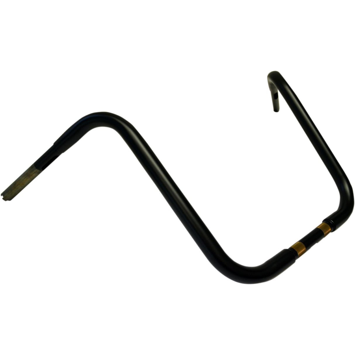 Drag Specialties 1-1/4" Buffalo Touring Handlebar 16" TBW Flat Black For Harley Touring 2008-2022