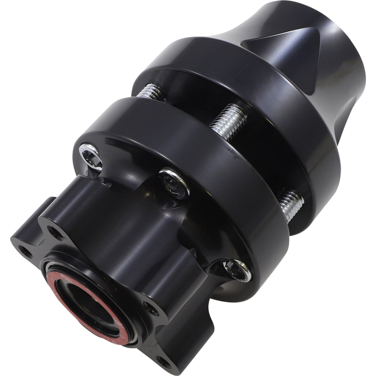 Arlen Ness Cartridge Hub Cartridge Front Single Disc Black - 71-602 For Harley Touring 2008-2026