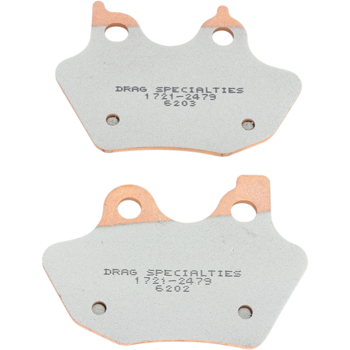 Drag Specialties Premium Sintered Metal Harley Buell Brake Pads For Harley Motorcycles 2000-2004