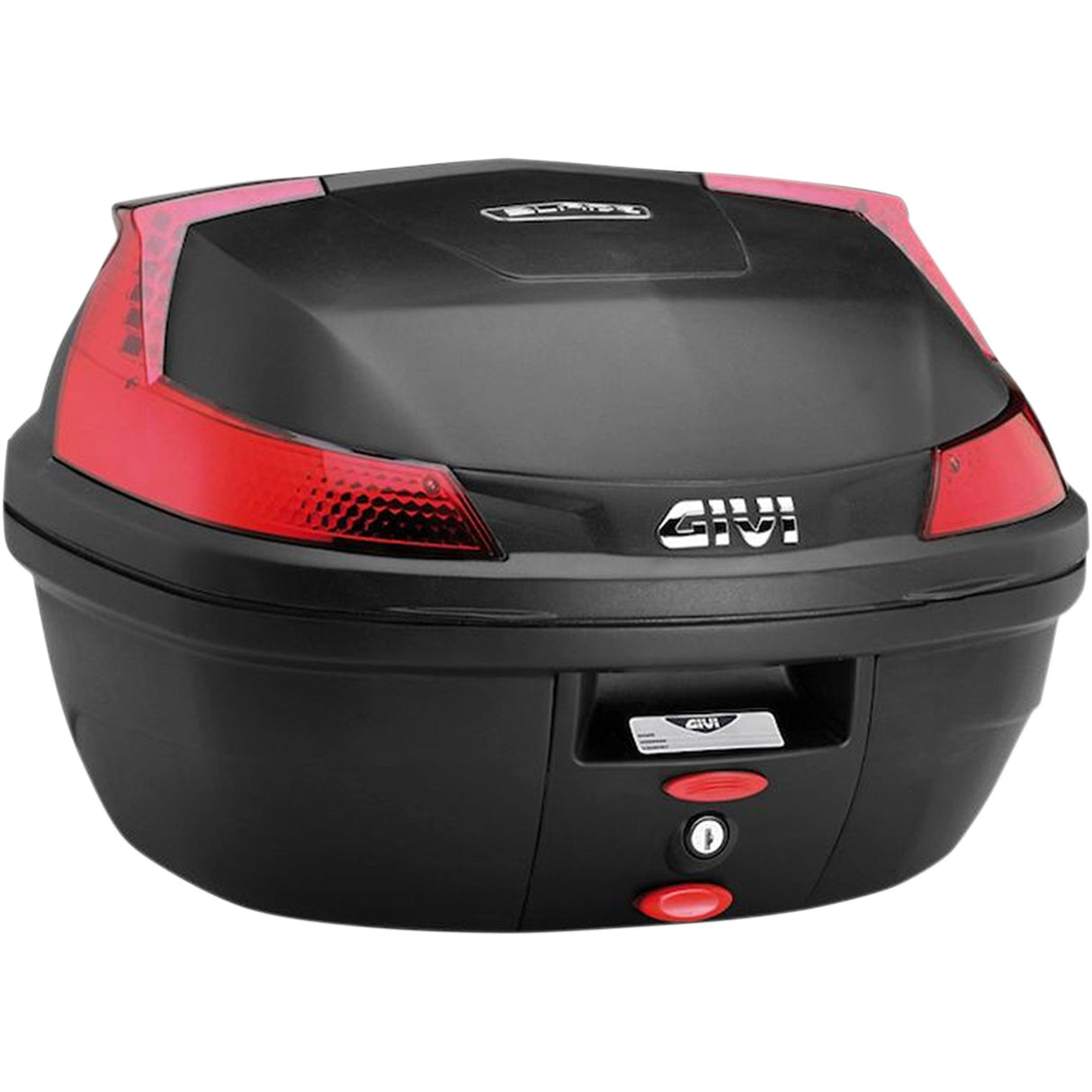 GIVI 3516-0232 B37NA Monolock Blade 37 Liter Top Case Blade Top Case - Red Lens - 37 Liter