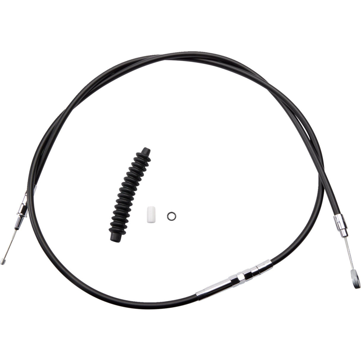 DRAG SPECIALTIES High-Efficiency Black Vinyl Clutch Cable