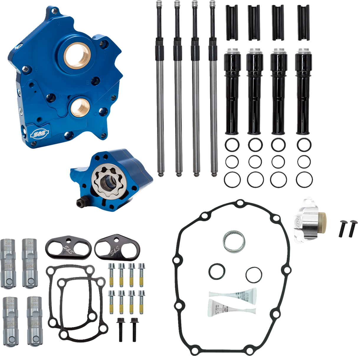 Cam Chest Kit without Cams for Chain Drive M8