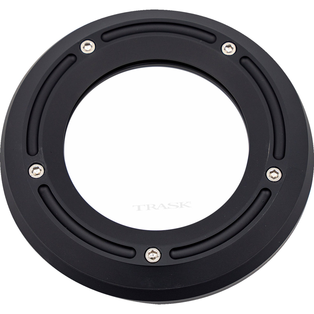 TRASK 1107-0754 TM-0042MBK Assault Derby Cover - Matte Black - Softail