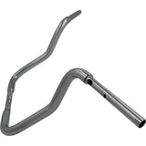 FAT Baggers INC. 1-1/4" EZ Install Round Top Handlebar Reduced Reach 13" Chrome - 943013 For Harley Street Glide 2023-2026