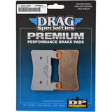 Drag Specialties Premium Sintered Metal Harley Buell Brake Pads Softail For Harley Softail 2015-2022