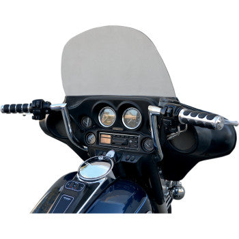 LA Choppers 1-1/4" Twin Peaks Touring Handlebar 12" Chrome - LA-7361-12 For Harley Touring 1996-2022