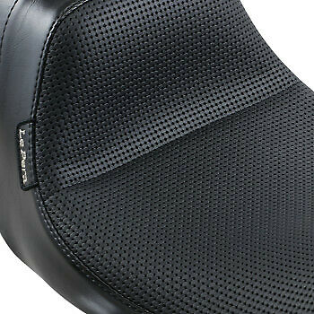 LePera Daytona Sport Seat Basketweave Black - LK-557BW For Harley Touring 2008-2023