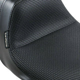LePera Daytona Sport Seat Basketweave Black - LK-557BW For Harley Touring 2008-2023