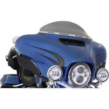 KLOCK WERKS 2310-0572 KW05-01-0389 Flare™ Bagger Windshield - 5" - Dark Smoke
